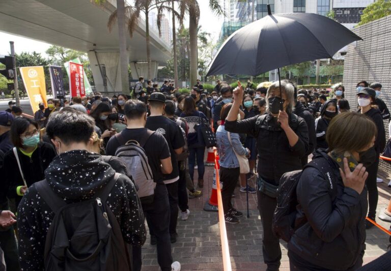 Hong Kong court denies bail to 32 democracy activists