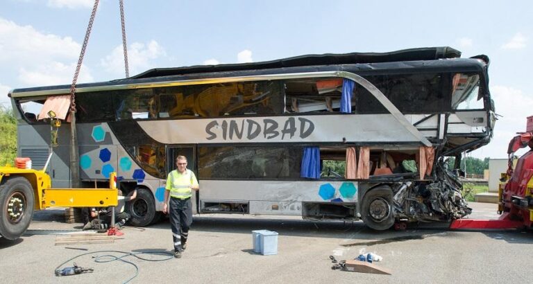 6 Ukrainians die, dozens injured in bus crash in Poland