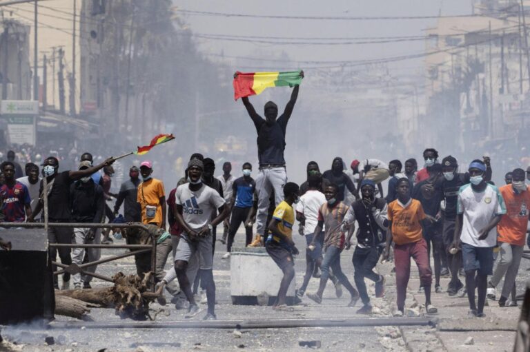 Rioters ransack police stations and buildings as Senegal opposition steps up protests