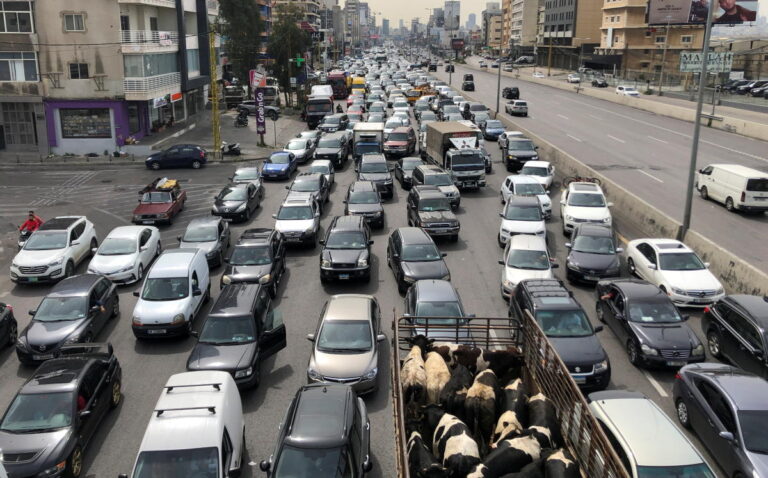 Lebanon protesters block roads over worsening poverty