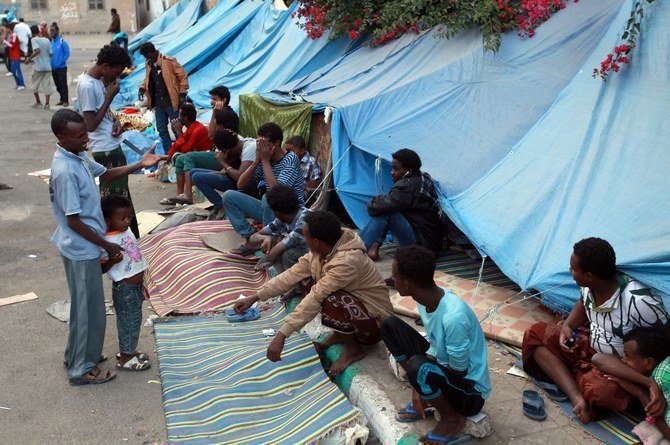 Coalition helps evacuate African migrants from Houthi-controlled Sanaa