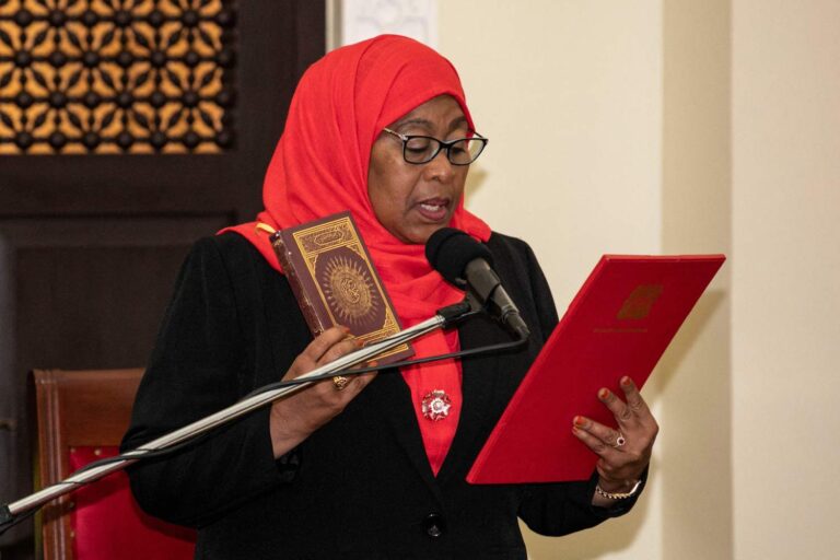 Samia Suluhu Hassan becomes Tanzania’s first woman president