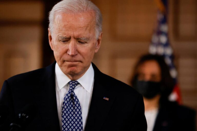 Biden visits Atlanta, condemns violence against Asian-Americans