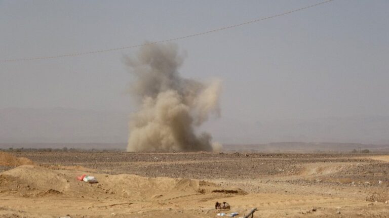 Arab coalition destroys hostile Houthi air defense system on Marib front