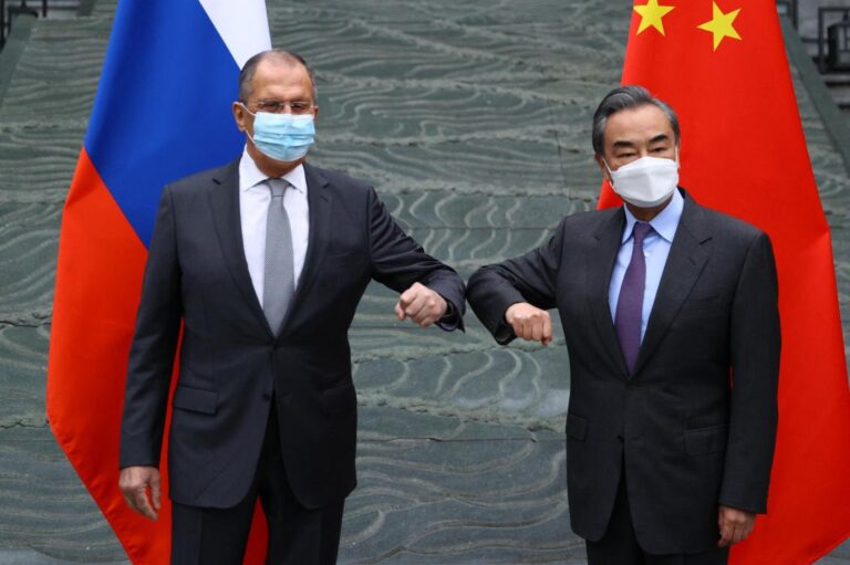 China, Russia officials meet in show of unity against EU, US