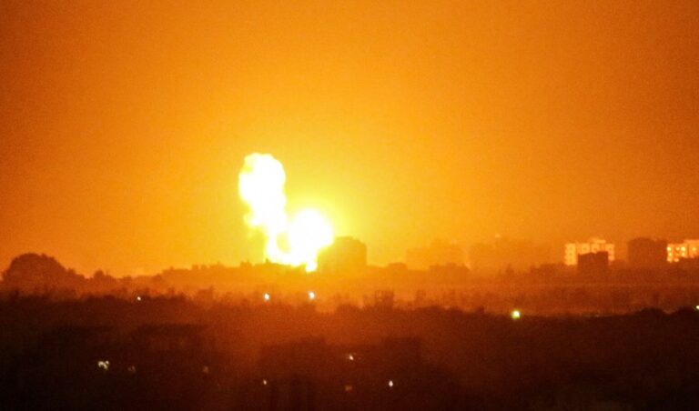 Israeli strikes hit Hamas positions in Gaza: military