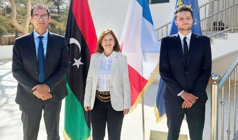 France reopens its embassy in Tripoli