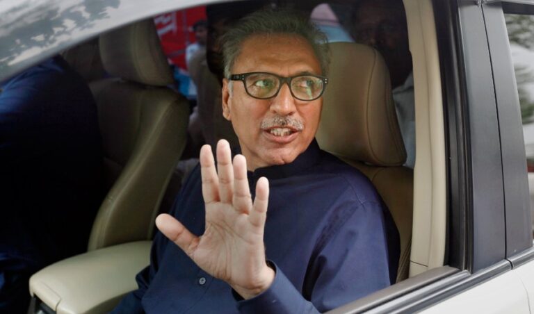 Pakistan’s president, defense minister test positive for COVID-19
