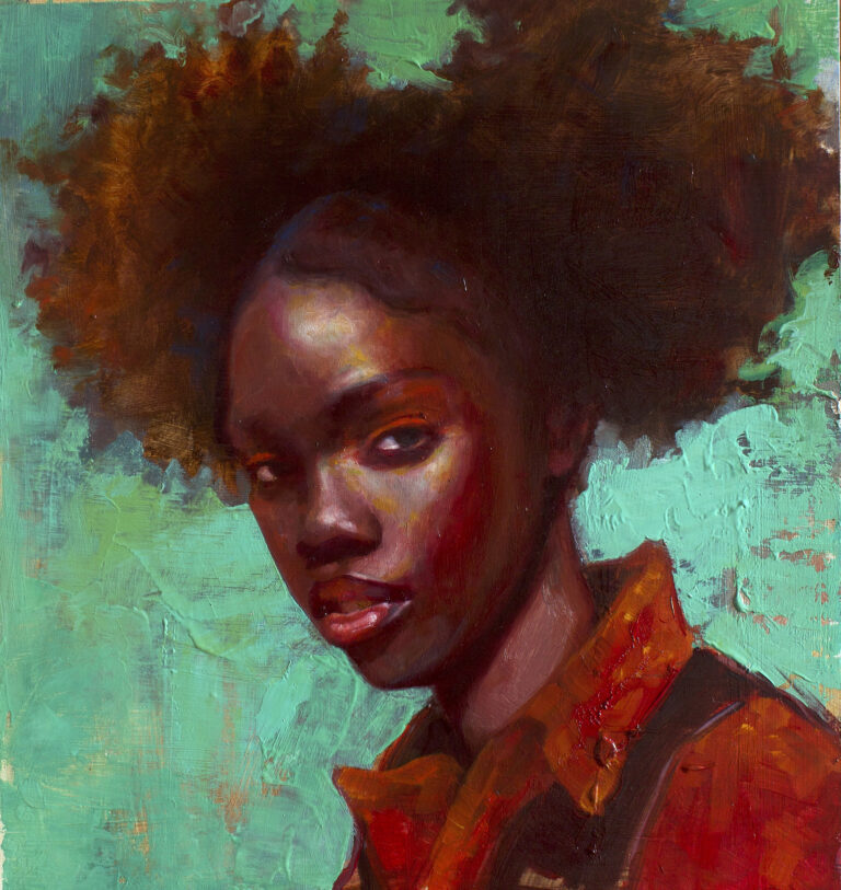 Sublime Renderings of Women and Girls Explore Notions of Beauty in Portraits by Rosso Emerald Crimson