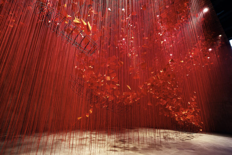 10,000 Letters Dangle from the Ceiling in an Immersive Installation by Artist Chiharu Shiota