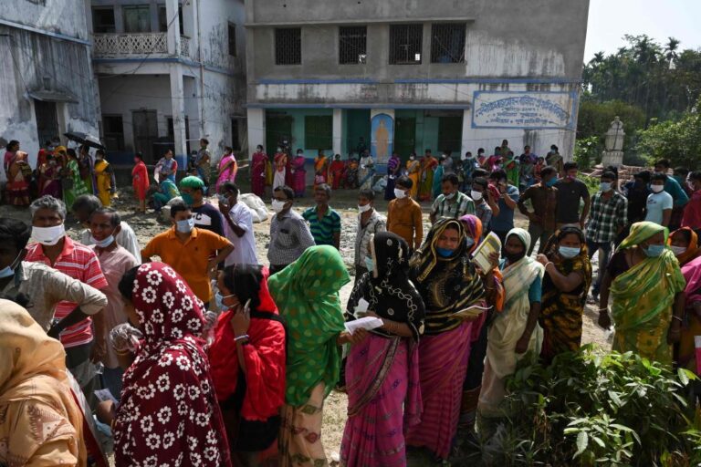 Two dead as violence mars election in Indian battleground state