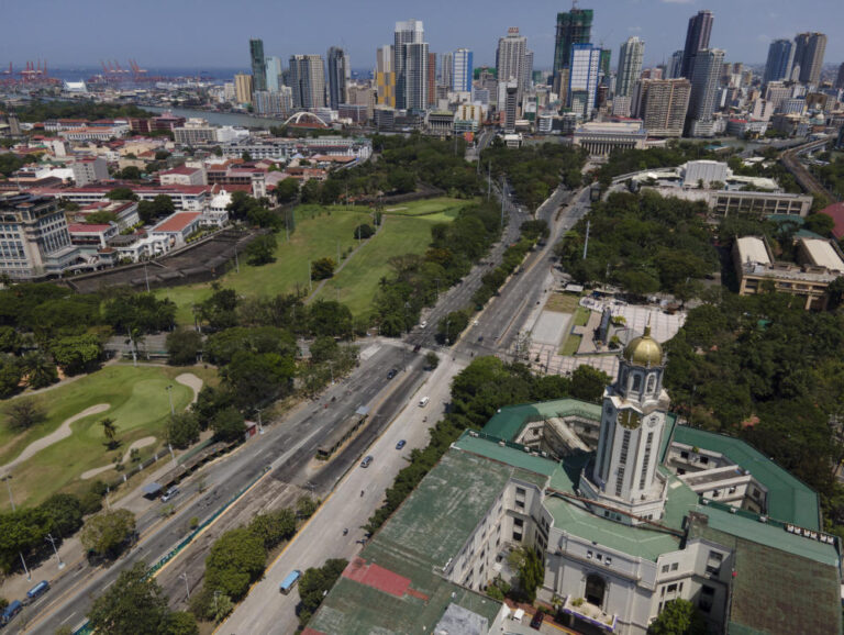 Good Friday and coronavirus lockdown empty Manila’s streets