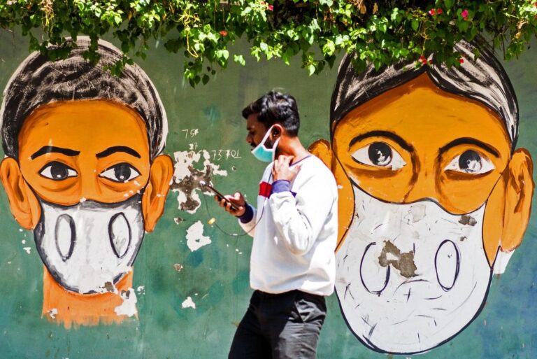 India’s daily coronavirus infections hit six-month high