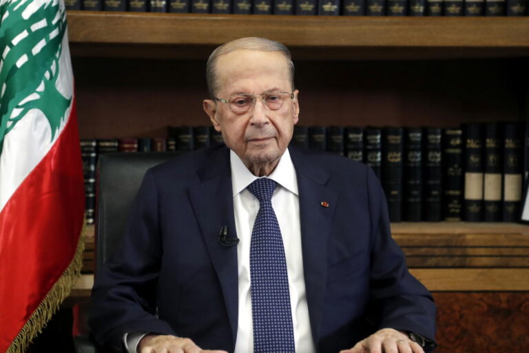 Lebanon’s President Aoun holds central bank responsible for crisis Lebanon’s President Aoun holds central bank responsible for crisis