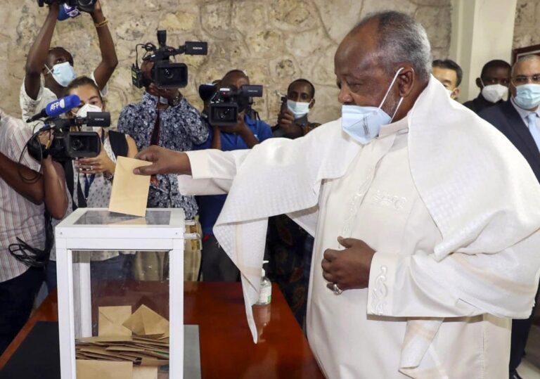 Guelleh re-elected president of Djibouti with 98.58% of vote: official count