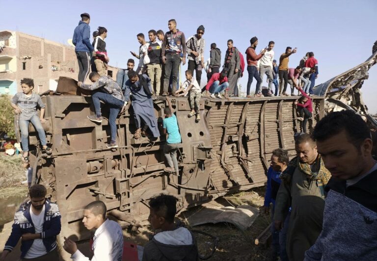 Egypt train driver ‘not at controls’ during deadly Sohag crash