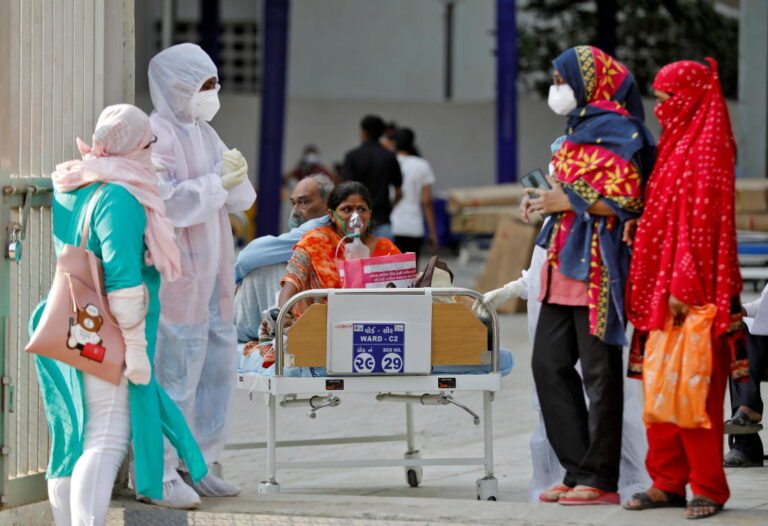 India in crisis as hospitals run out of beds and oxygen for COVID-19 patients