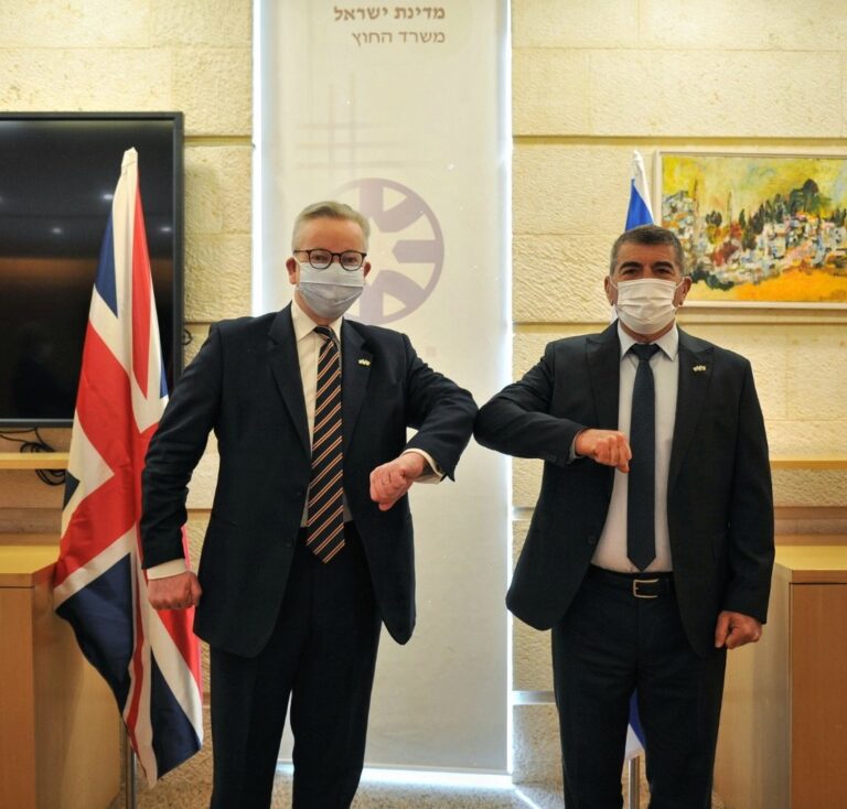 Israel, UK discuss ‘Iranian threat’ in Mideast region