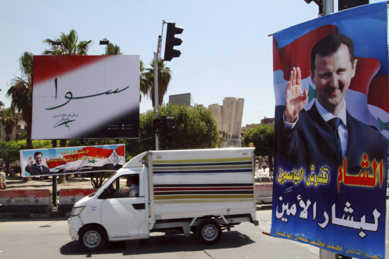 Syria rights group urges world to reject presidential vote