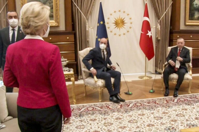 EU chief felt ‘hurt,’ ‘alone’ at meeting with Turkish leader