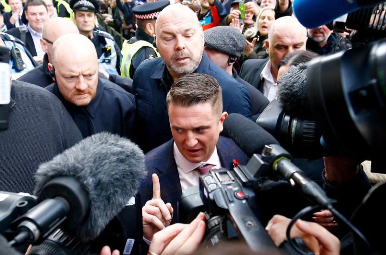 Syrian teenager suing Tommy Robinson seeks six-figure sum 