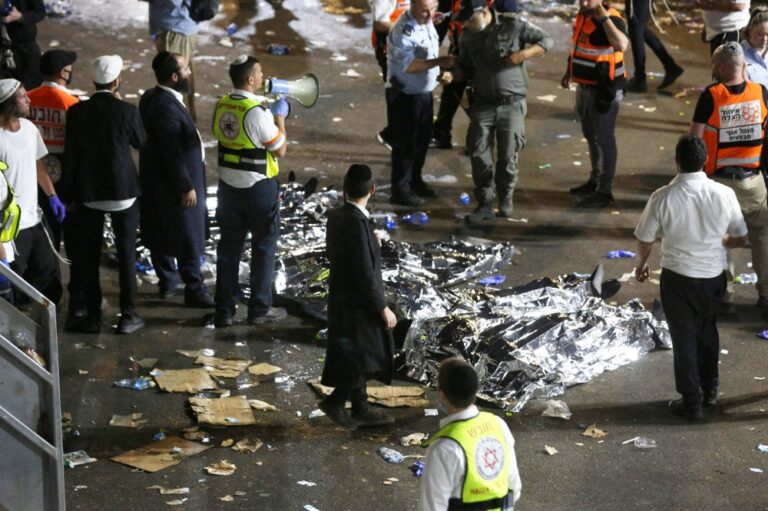 Dozens killed in stampede at sage’s grave in Israel