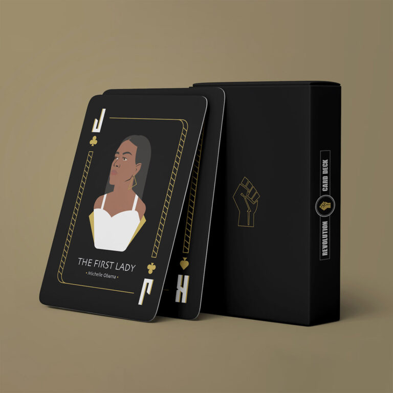 A Sleek Deck of Cards by Studio LO Honors 12 Black Figures Who’ve Revolutionized History