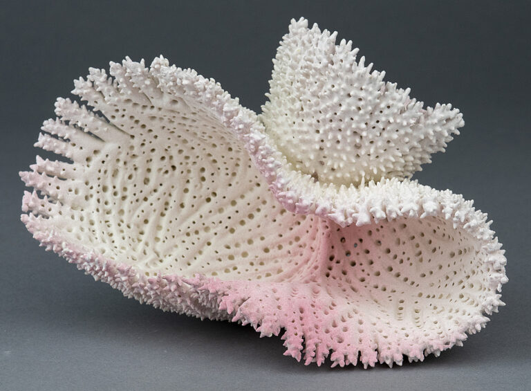 Innumerable Spines Cover Amorphous Sea Creatures Sculpted in Clay by Marguerita Hagan