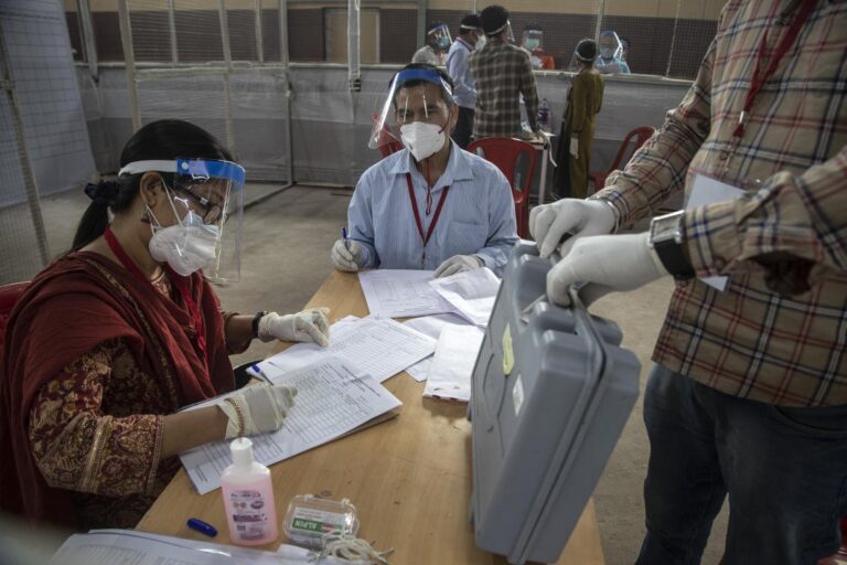 Modi’s party takes electoral hit amid virus surge