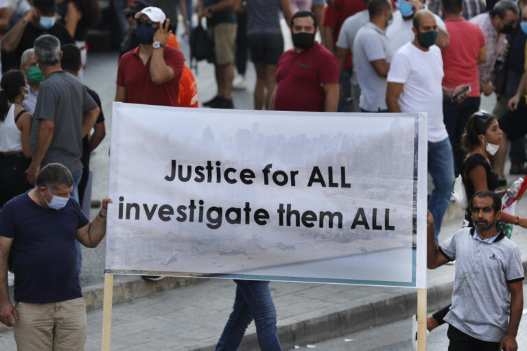 As Lebanese cry for justice, politics paralyzes the system