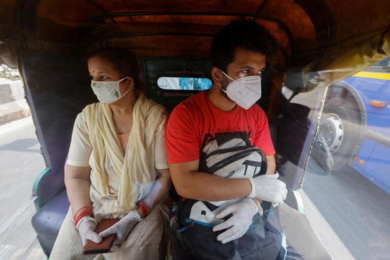 Delhi’s popular autorickshaws become COVID-19 ambulances