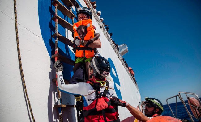 Libyan coastguard vessel that shot Italian fisherman was gift from Rome