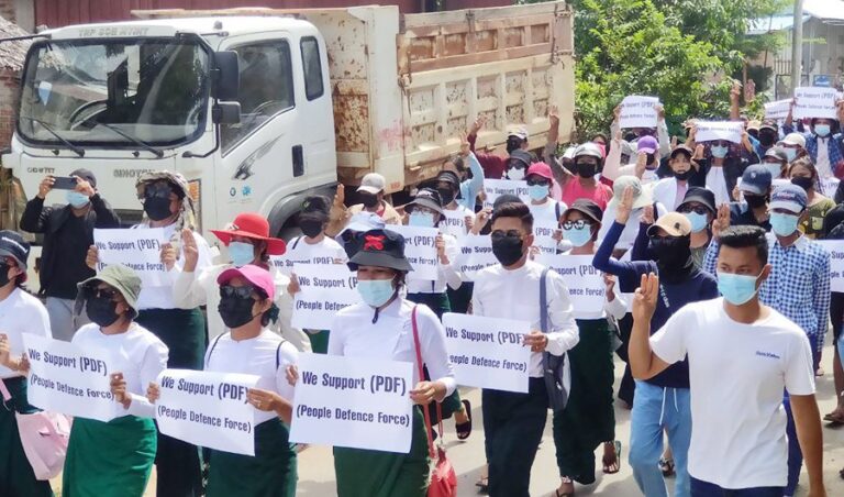 Myanmar shadow government’s militia gains popular support to fight military junta