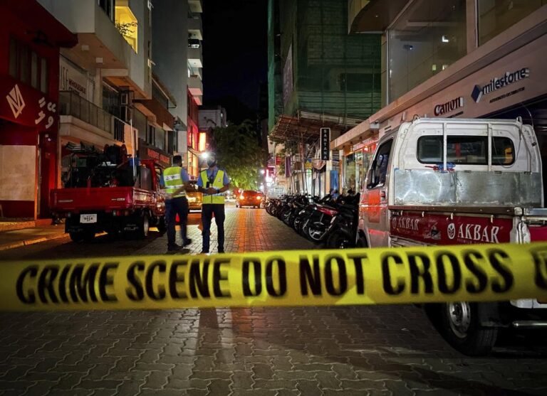 Maldives arrests two over attack on ex-president