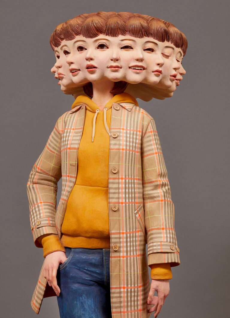 Capricious Characters Express Emotional Ambivalence in Yoshitoshi Kanemaki’s Glitched Sculptures