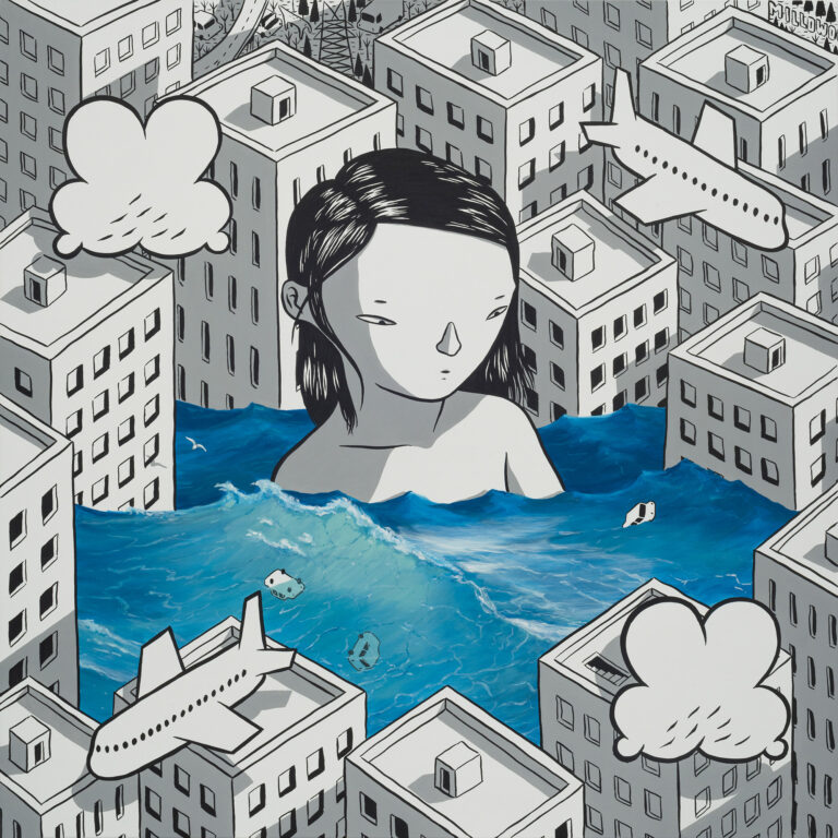 Vibrant Dream States Trap Oversized Characters Mid-Slumber in Millo’s Paintings