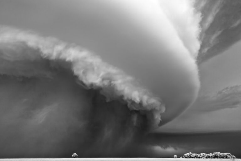 Menacing Storms Rip Across Remote Landscapes in Black-and-White Photos by Mitch Dobrowner