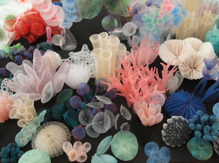 Translucent Textiles Cast Organisms and Mundane Objects as Dreamy Sculptures and Wearables