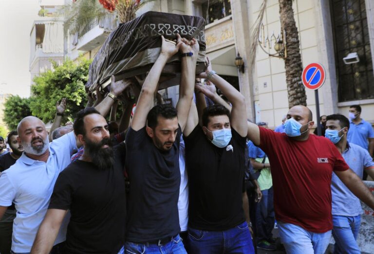 Man injured in Beirut port explosion dies, 14 months later