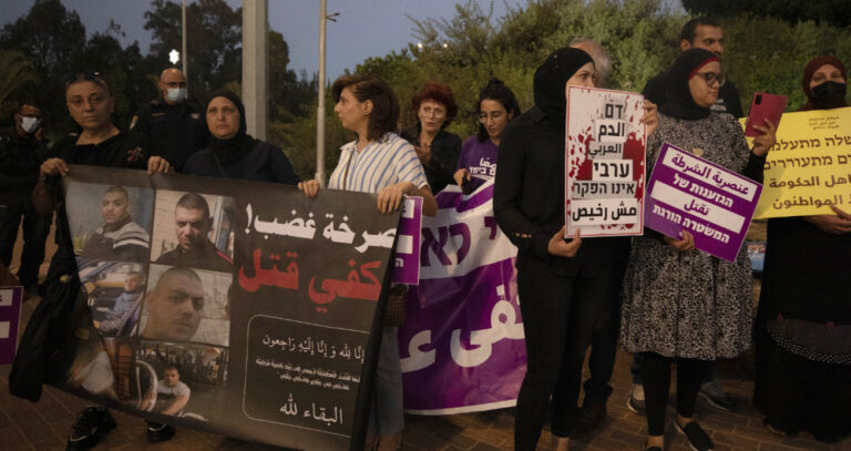#Arab_lives_matter sparks calls for more policing in Israel