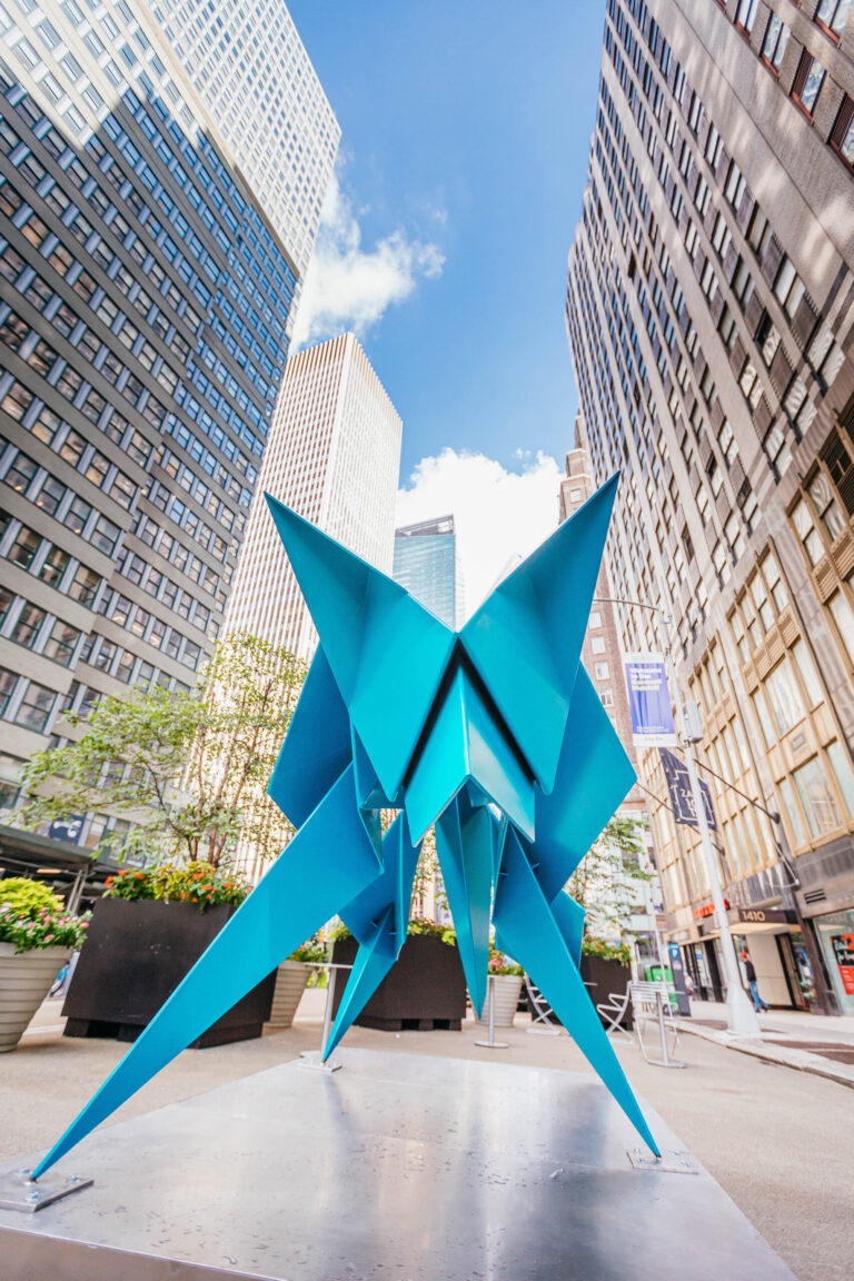 Seven Origami Animals Transform New York City’s Garment District into a Vibrant Menagerie