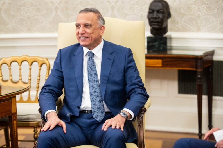 Mustafa Al-Kadhimi wants Iraqis to achieve the change they want — through the ballot box