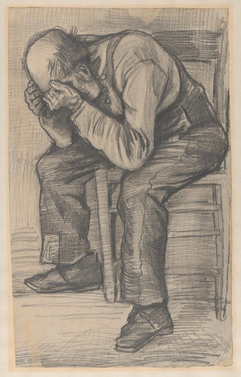 The Exhausted Subject of a Newly Attributed Van Gogh Sketch Embodies All of Us Right Now