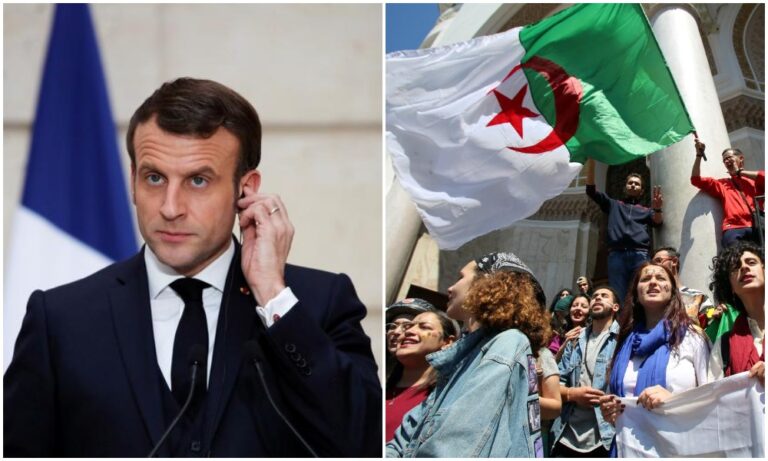 Algerians blame Macron ‘electioneering’ for latest crisis