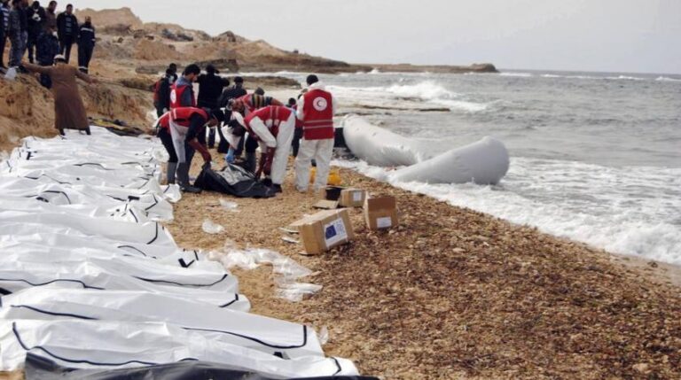 Red Crescent says bodies of 17 people washed ashore in Libya
