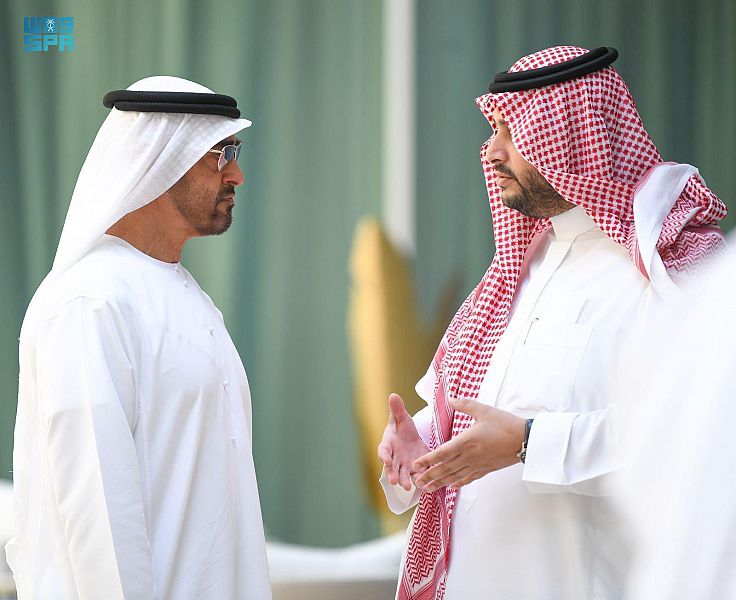 Abu Dhabi crown prince visits Saudi pavilion at Expo 2020 Dubai