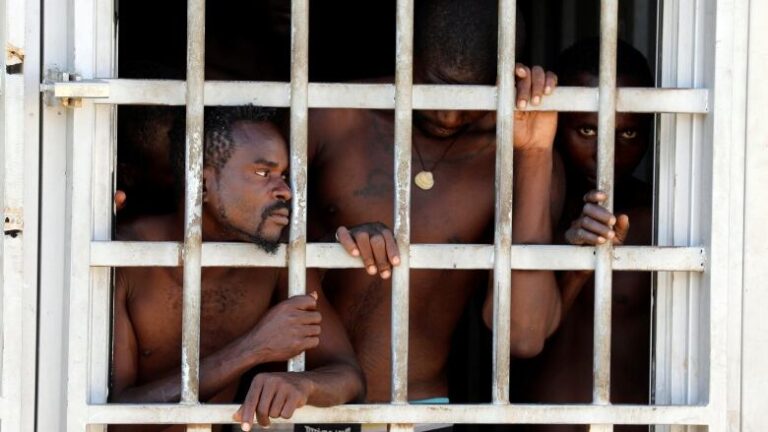 Thousands of migrants arrested in Libyan crackdown held in ‘inhumane conditions’