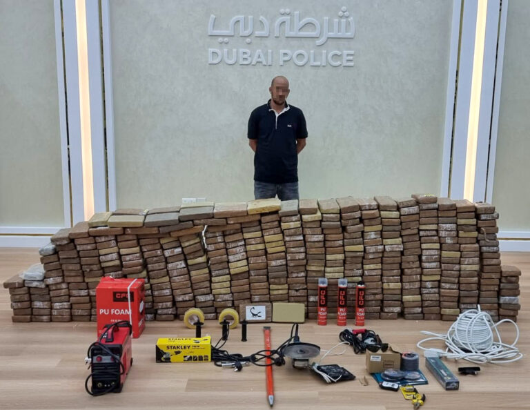 Dubai police seize 500kg of cocaine in ‘region’s biggest drugs bust’