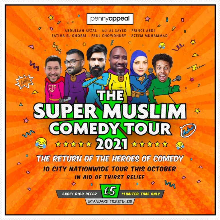 ‘Super Muslim Comedy Tour’ back for 6th UK tour