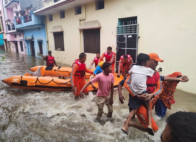 Flood deaths in India and Nepal cross 150